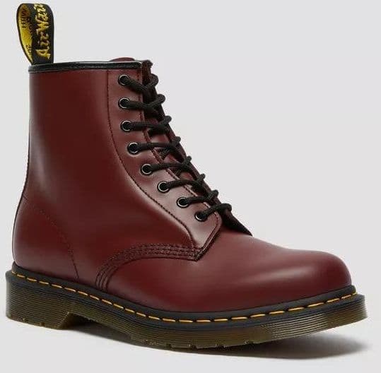Stivali Dr Martens 1460 Cherry Red Smooth - 2