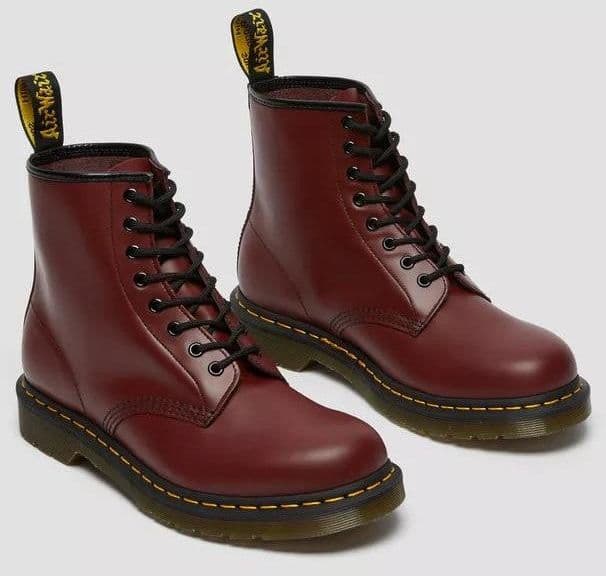 Stivali Dr Martens 1460 Cherry Red Smooth - 3