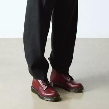 Stivali Dr Martens 1460 Cherry Red Smooth - 6