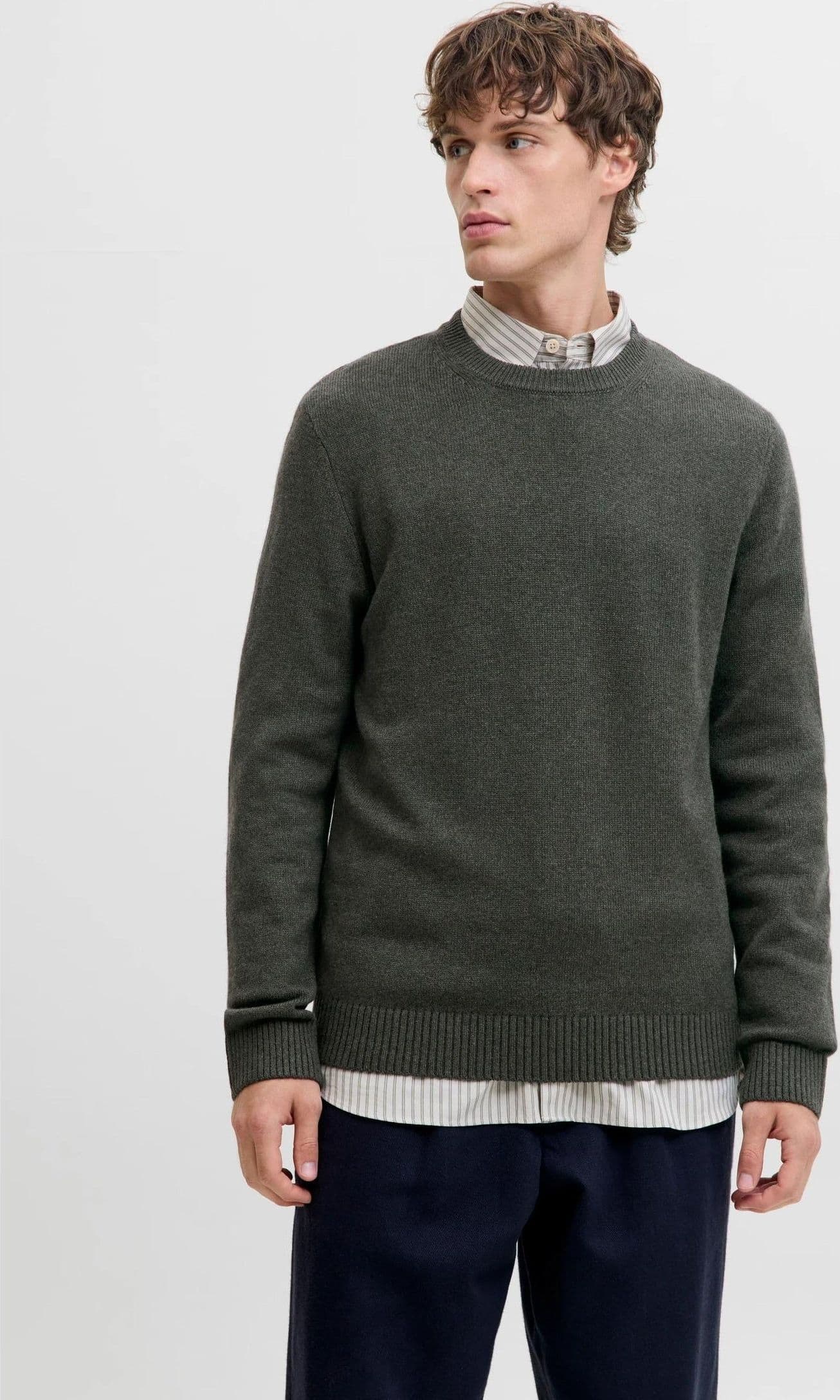 Maglione Jack & Jones Lambs peat twist in Maglioni Glad Store - Genova, commercioVirtuoso.it