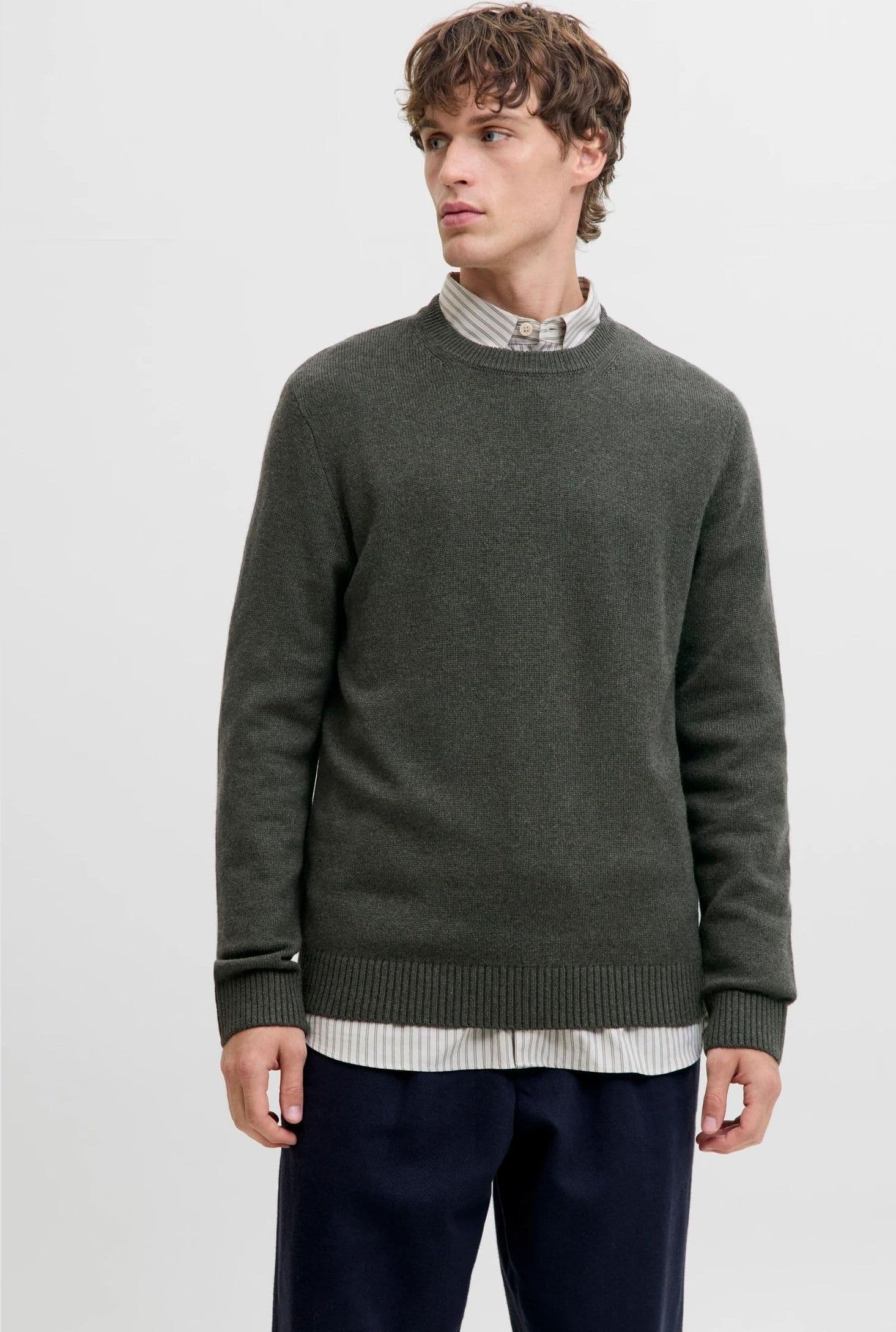 Maglione Jack & Jones Lambs peat twist in Maglioni Glad Store - Genova, commercioVirtuoso.it