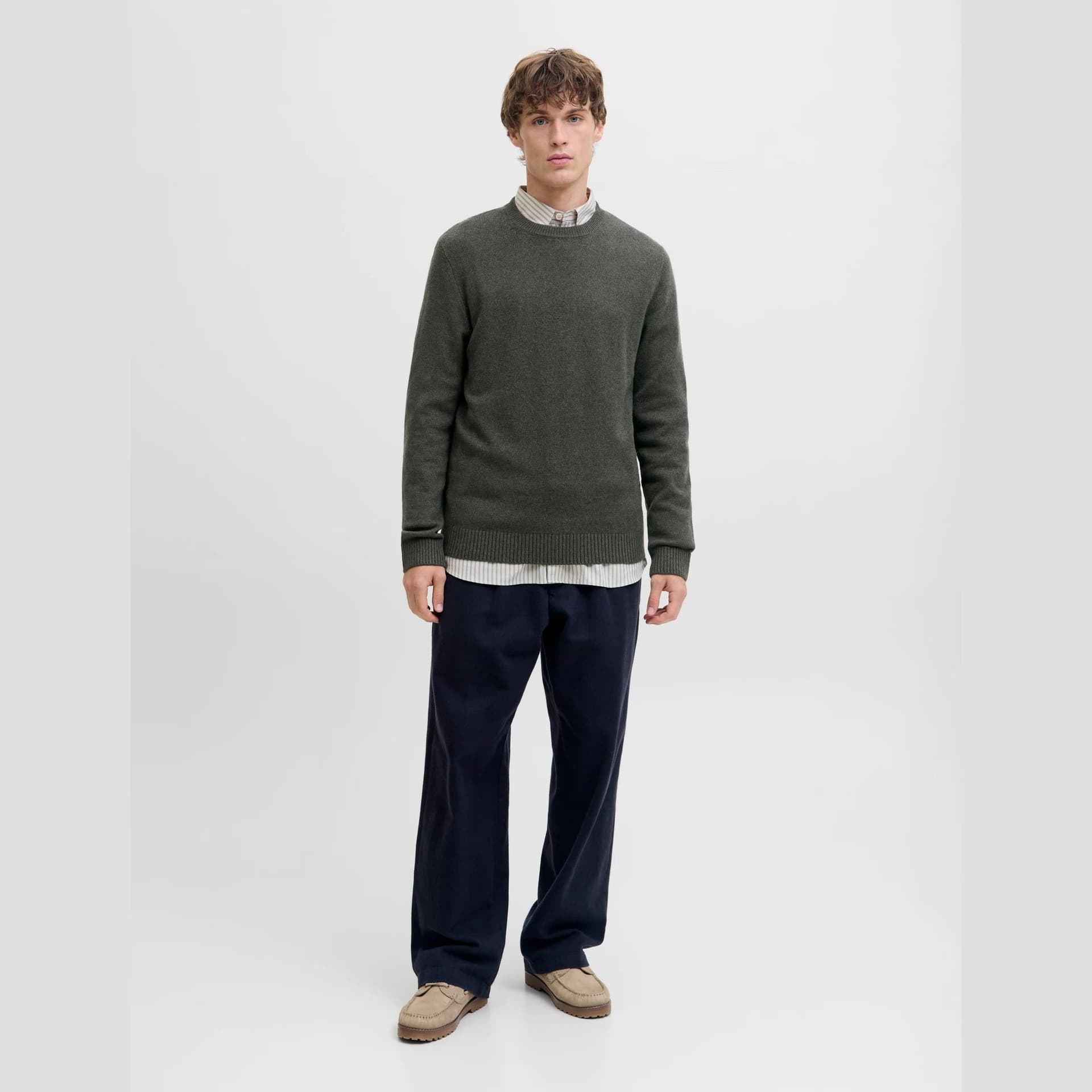 Maglione Jack & Jones Lambs peat twist in Maglioni Glad Store - Genova, commercioVirtuoso.it