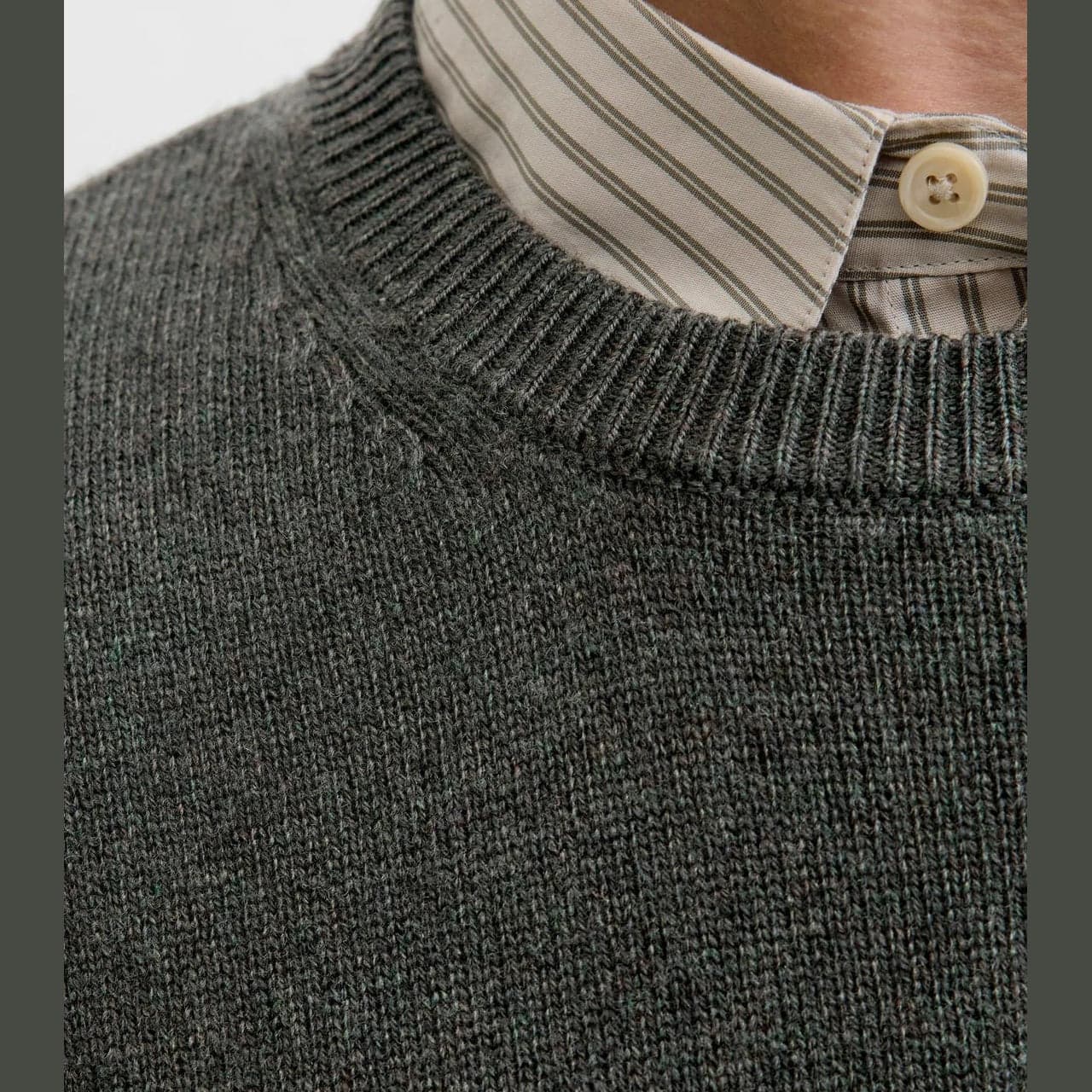Maglione Jack & Jones Lambs peat twist - 5