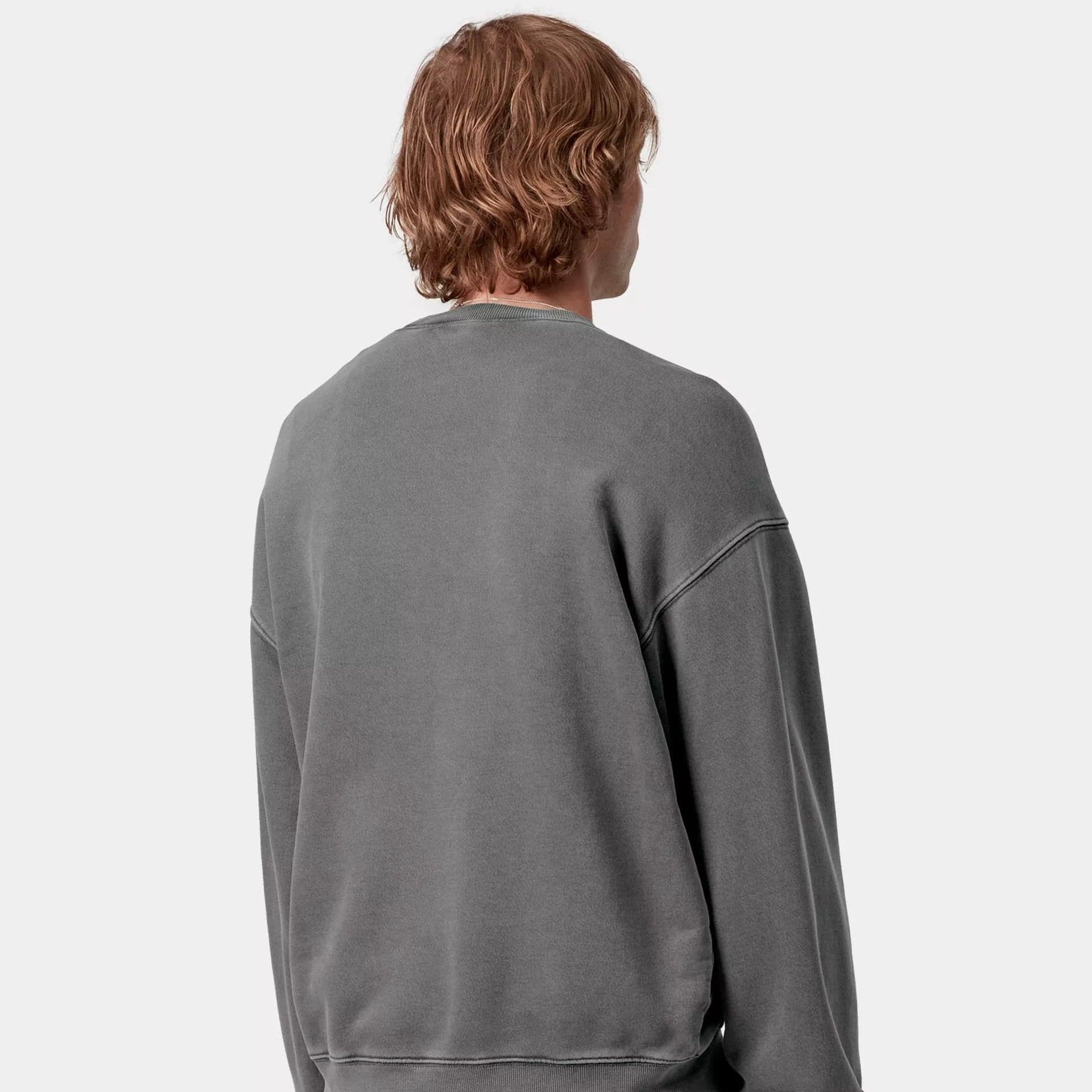 Felpa Carhartt Vista Sweat Blk Garment dyed - 4