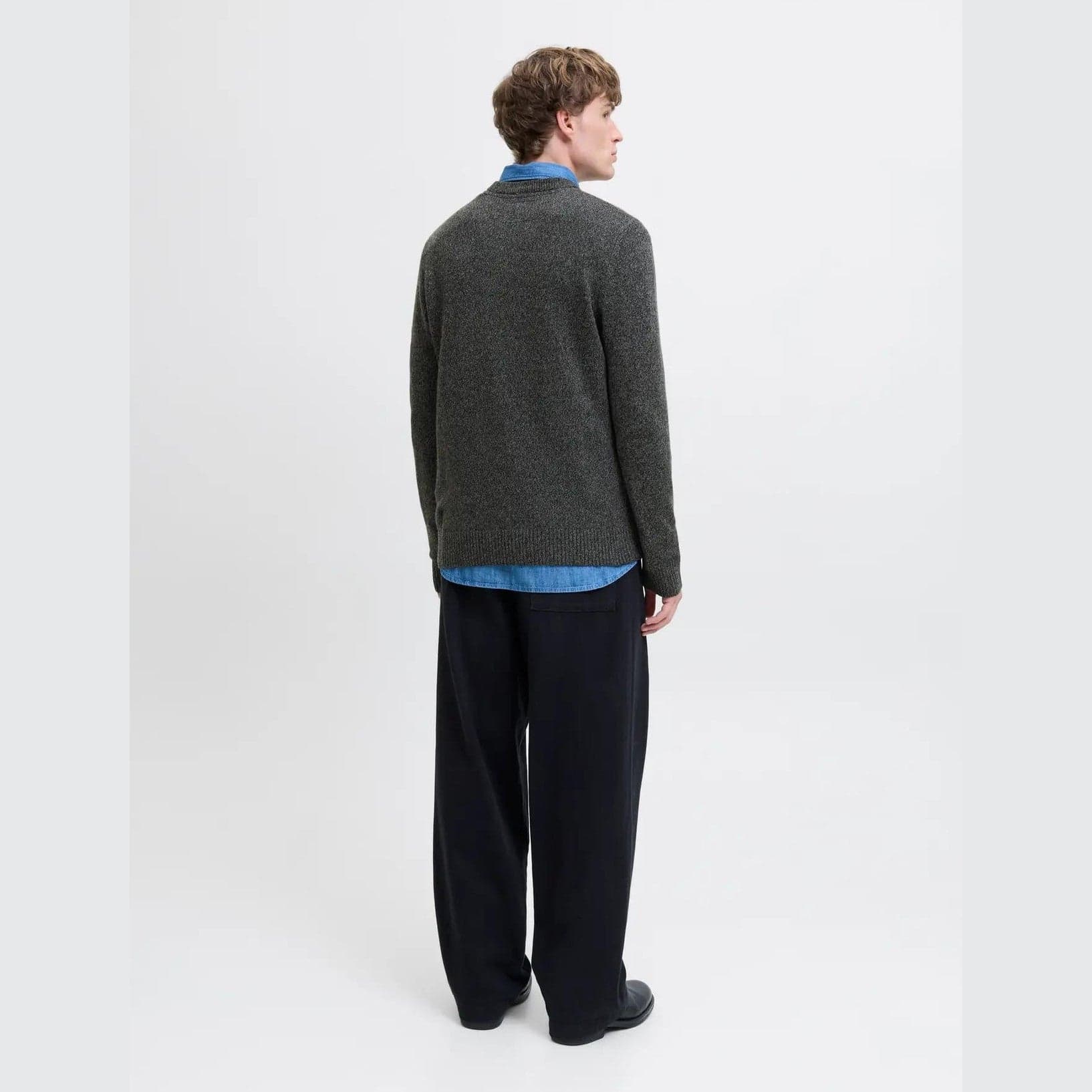 Maglione Jack & Jones Lambs black twist in Maglioni Glad Store - Genova, commercioVirtuoso.it