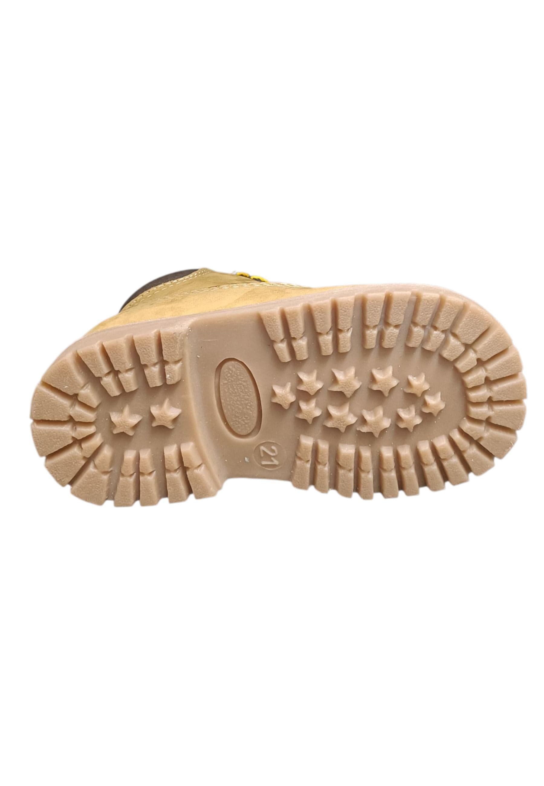 Boscaiolo bambino Shooterino Basic camel marrone pelle lacci casual style in Ballerine Scarpetteria Gica - Trani, commercioVirtuoso.it