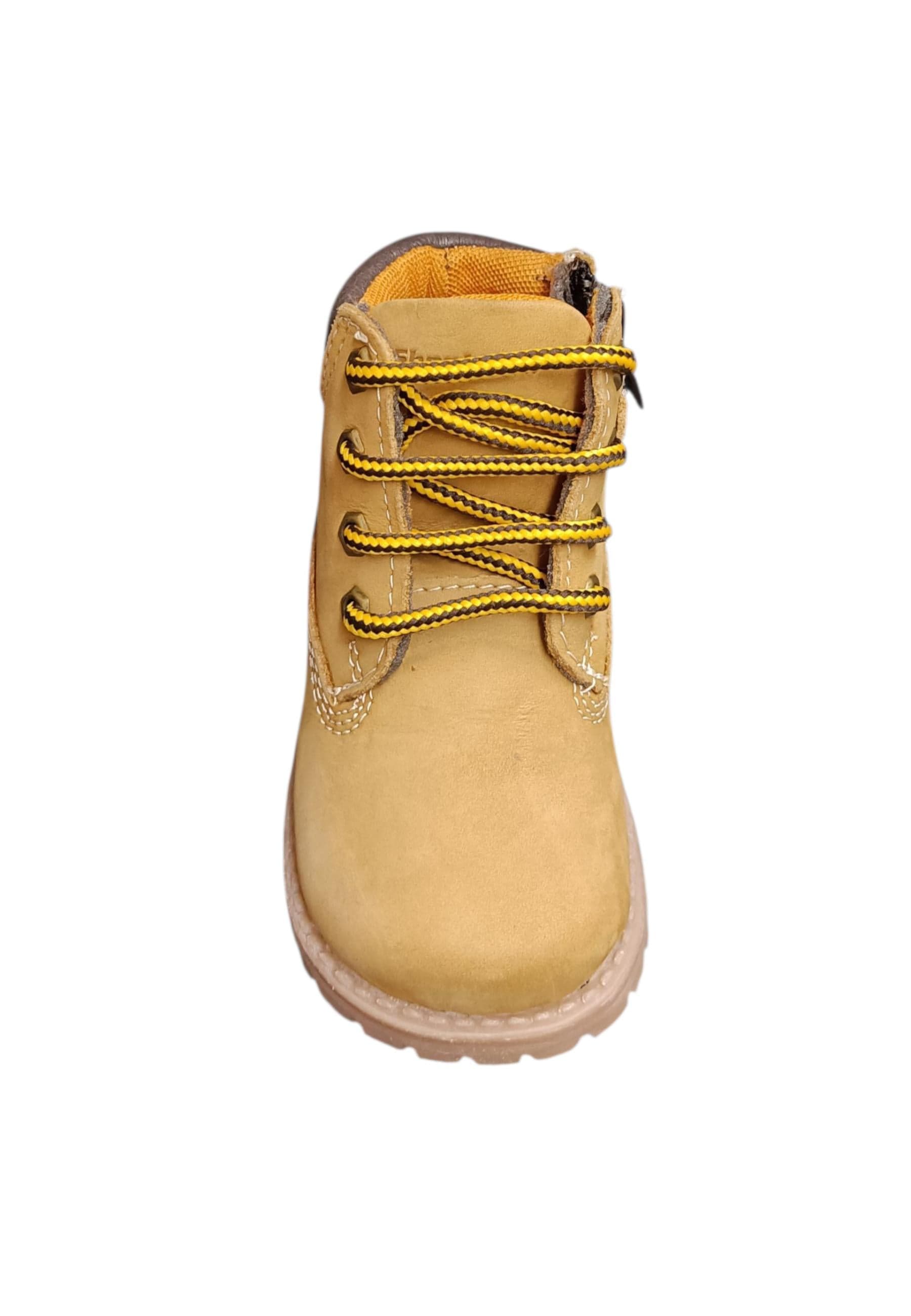 Boscaiolo bambino Shooterino Basic camel marrone pelle lacci casual style in Ballerine Scarpetteria Gica - Trani, commercioVirtuoso.it
