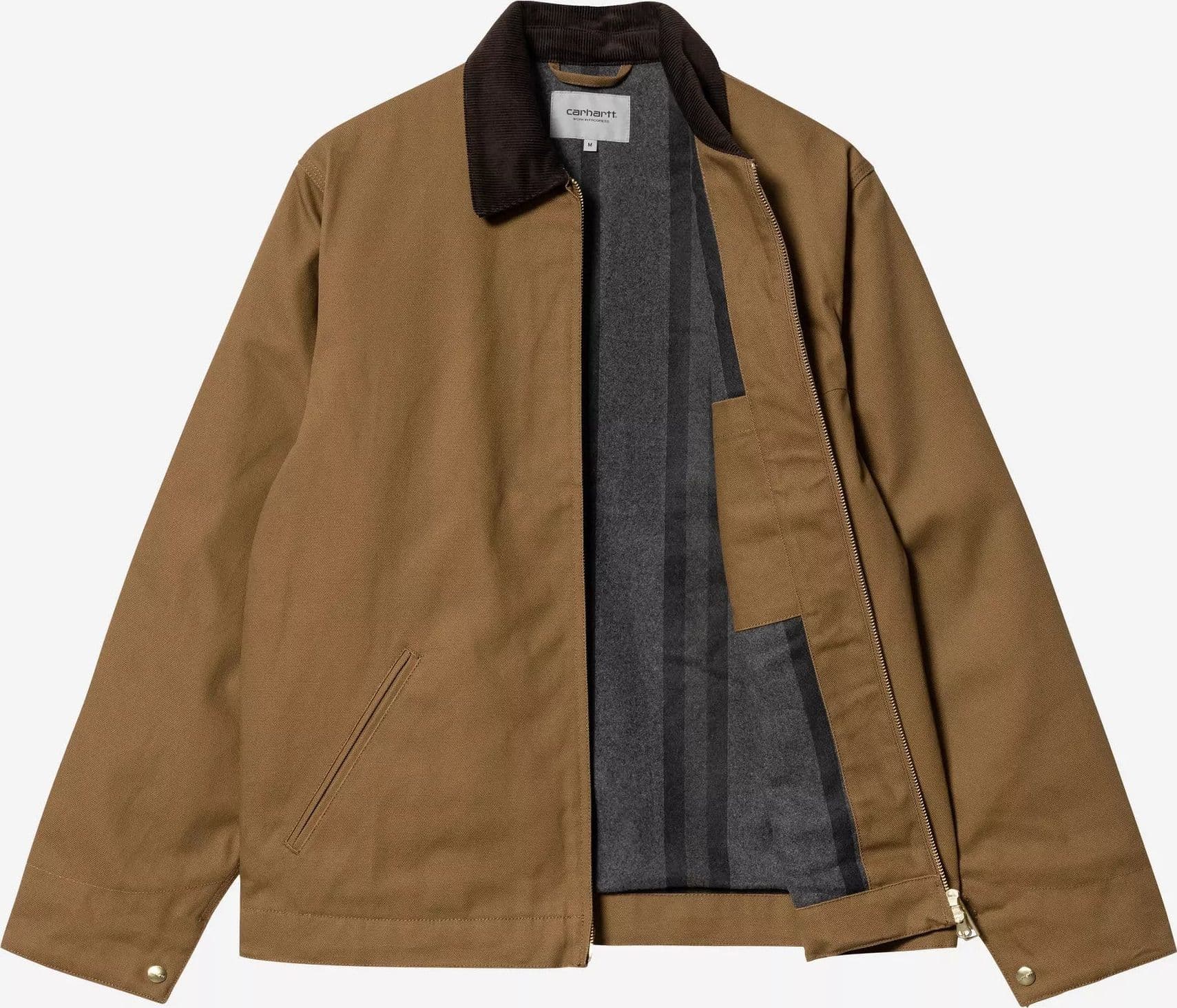 Giacca Carhartt Detroit Hamilton Brown Winter - 2
