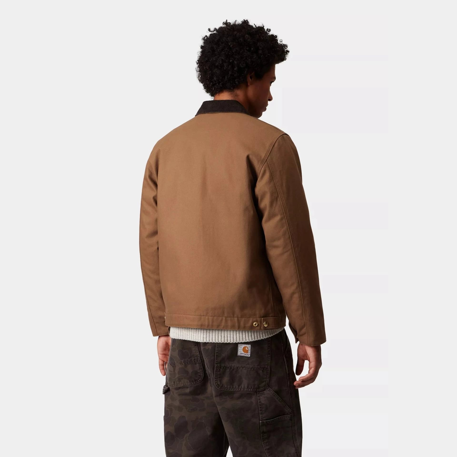 Giacca Carhartt Detroit Hamilton Brown Winter - 4