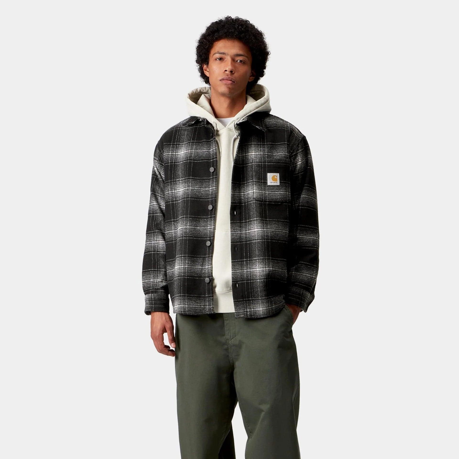 Camicia Carhartt Brennan Black Wax - 2