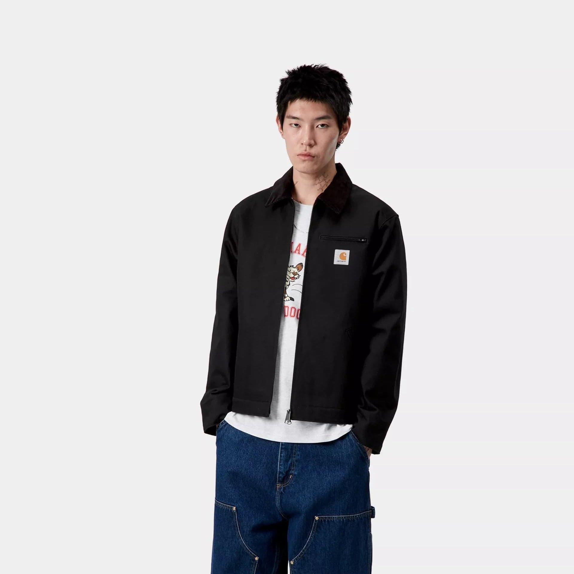 Giacca Carhartt Detroit Black Winter - 6