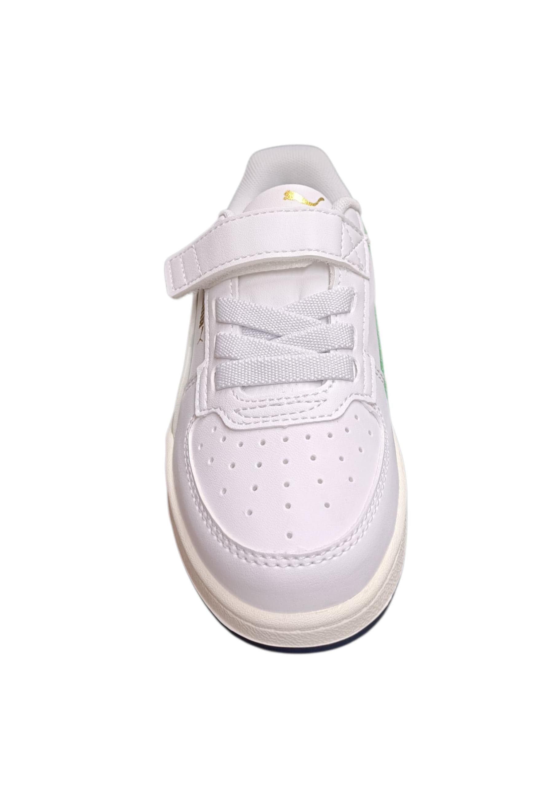 Puma Caven Sneakers Bambino Ragazzo Bianco Verdone - Scarpe Ginnastica Velcro in Sneaker casual Scarpetteria Gica - Trani, commercioVirtuoso.it