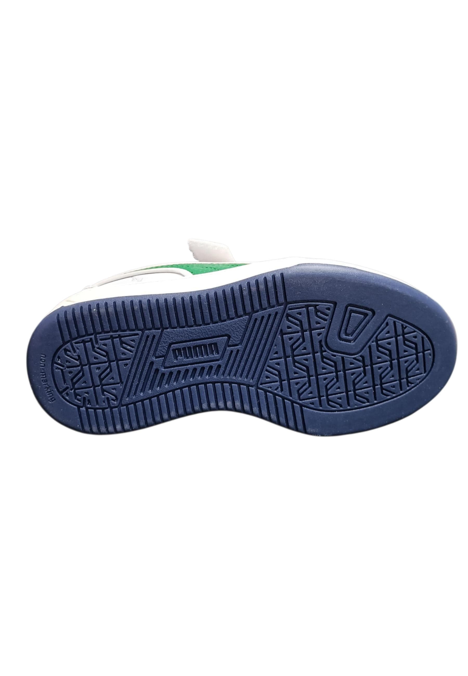 Puma Caven Sneakers Bambino Ragazzo Bianco Verdone - Scarpe Ginnastica Velcro in Sneaker casual Scarpetteria Gica - Trani, commercioVirtuoso.it