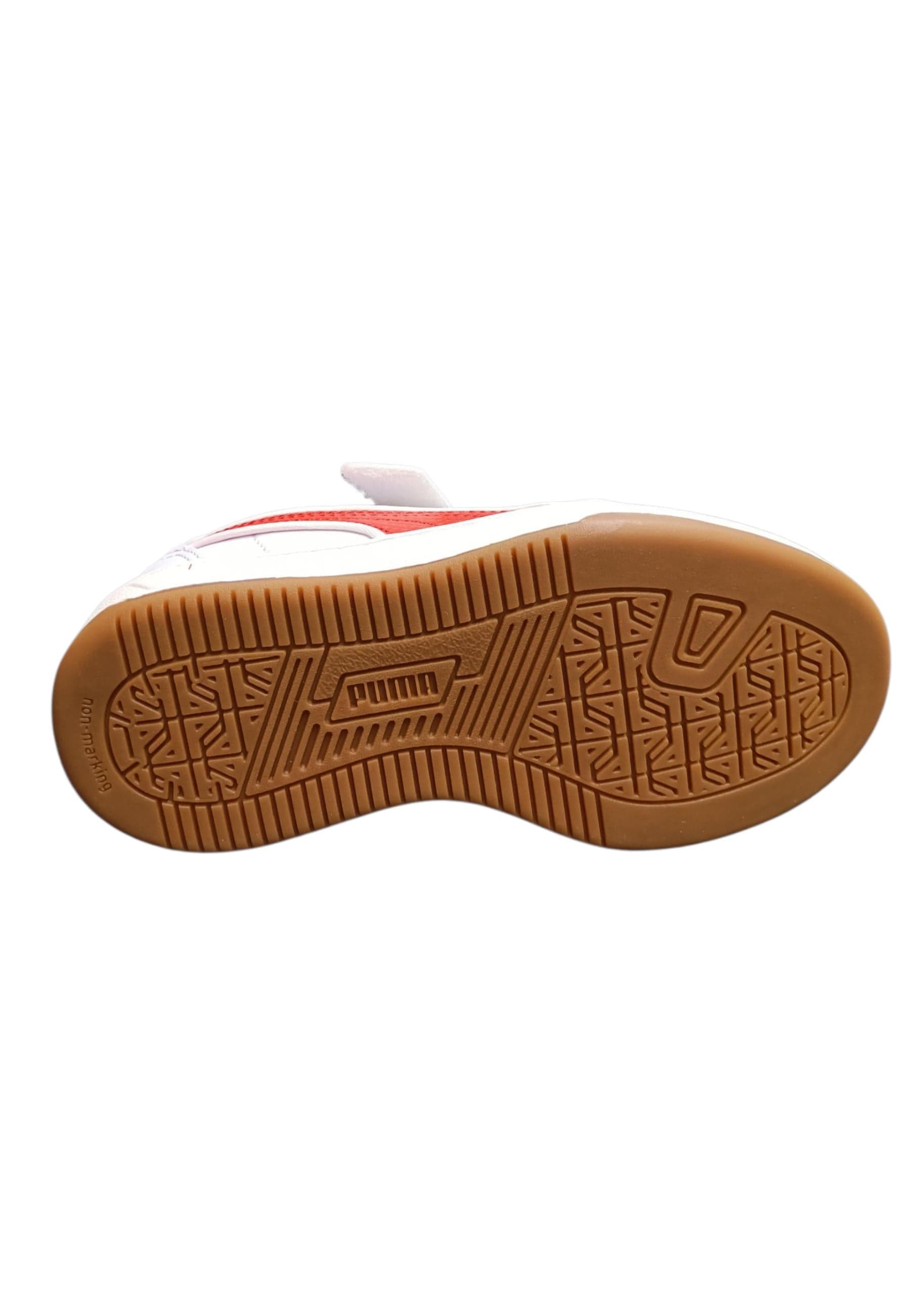 sarpe sneakers Bambini e ragazzi PUMA CAVEN  bianco-rosso-azzurro laccio elastico e velcro in Sneaker casual Scarpetteria Gica - Trani, commercioVirtuoso.it