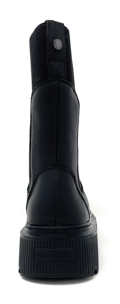 Janet & Janet tronchetti donna in pelle black J-453 - 4