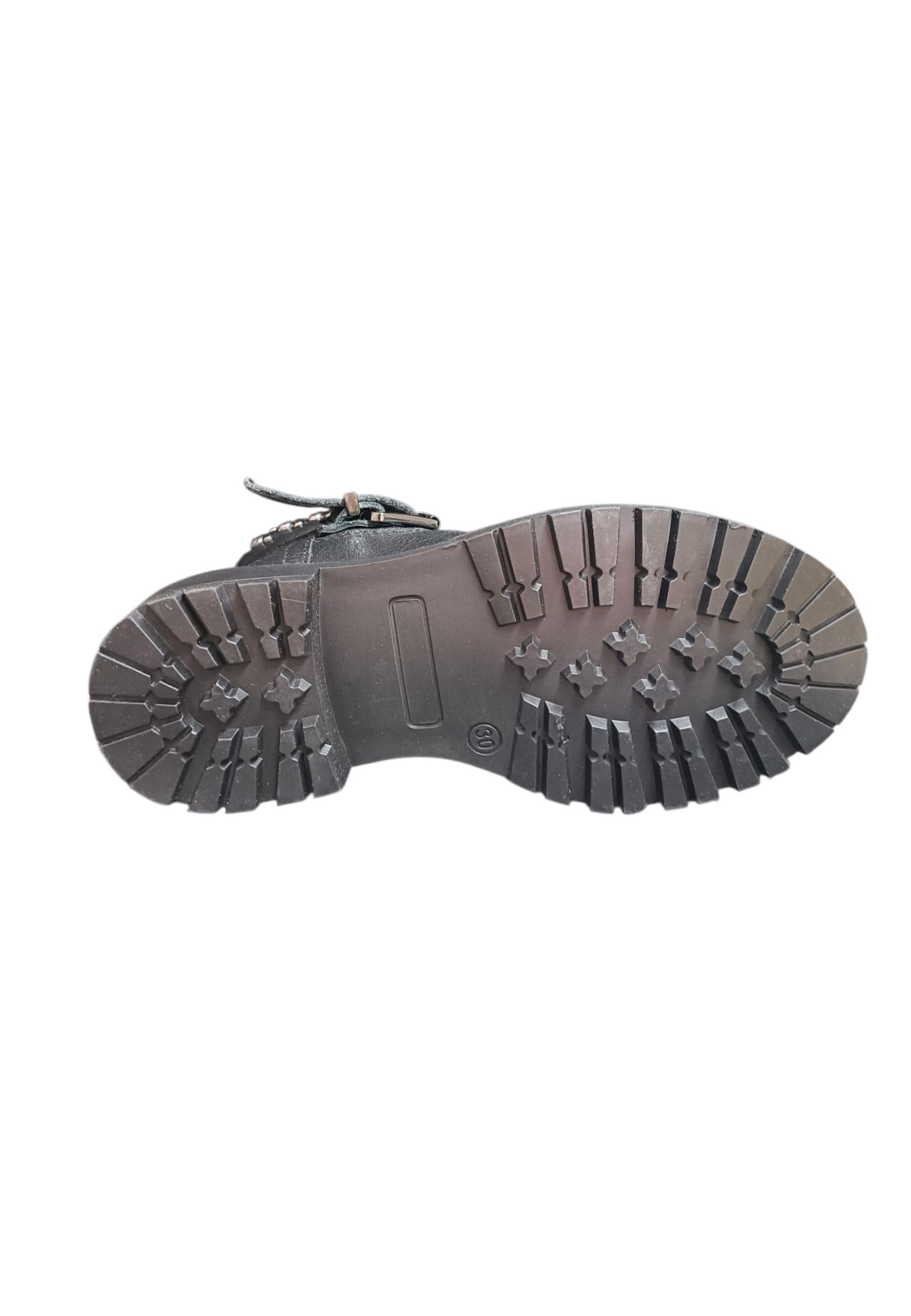 Stivaletti bambina Shooterino Shoort nero pelle - Stile urban con zip laterale in Ballerine Scarpetteria Gica - Trani, commercioVirtuoso.it