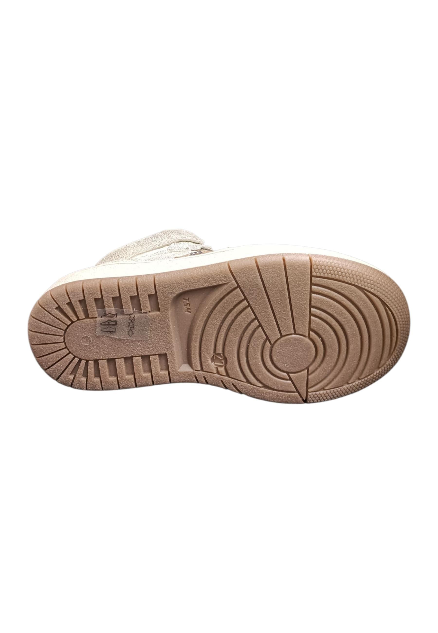 Ciao Junior Snk Sneakers Bambina Ragazza Platino Nero Maculato - Scarpe Pelle Zip in Ballerine Scarpetteria Gica - Trani, commercioVirtuoso.it
