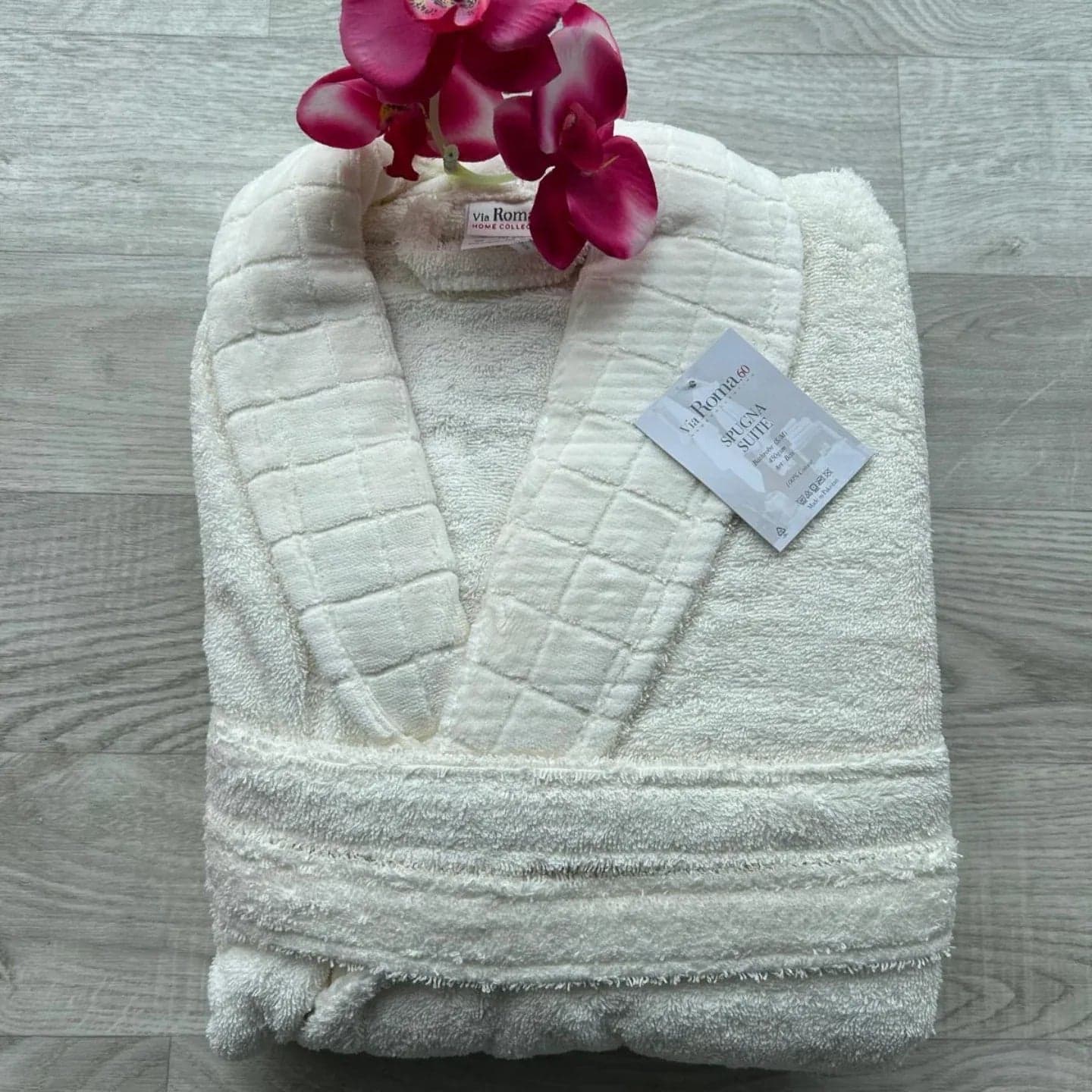 Accappatoio in Spugna Uomo/Donna Via Roma, 60 Linea Box - 5