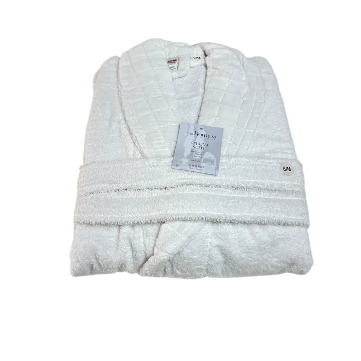 Accappatoio in Spugna Uomo/Donna Via Roma, 60 Linea Box - 4