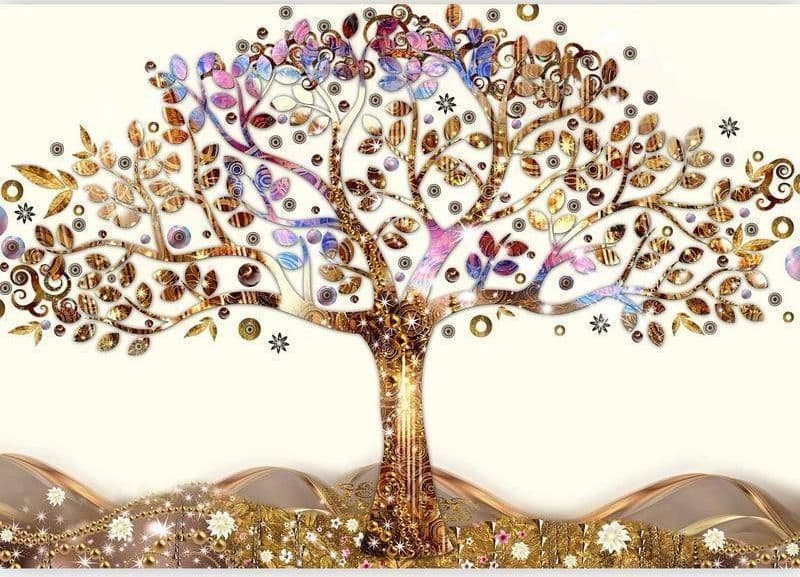 Fotomurale  Albero d'oro - 5