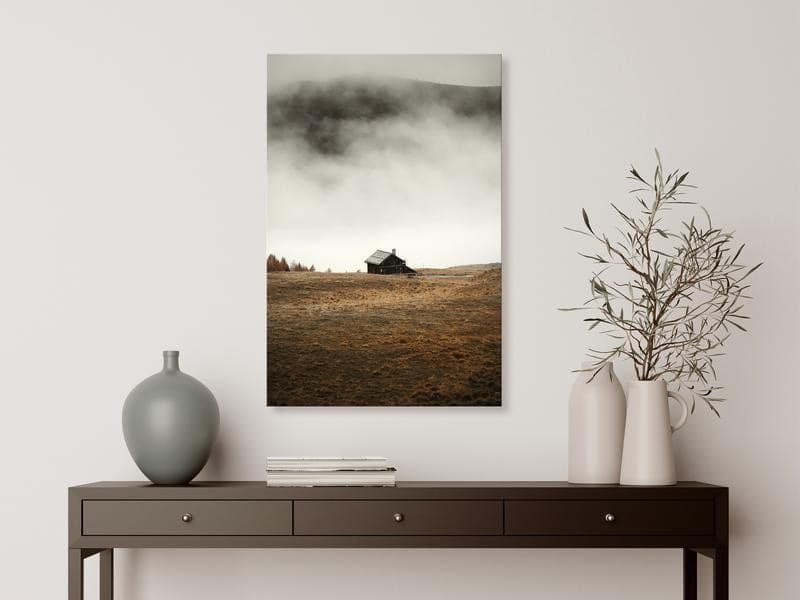 Quadro  Asylum in the Mountains (1 Part) Vertical - 2