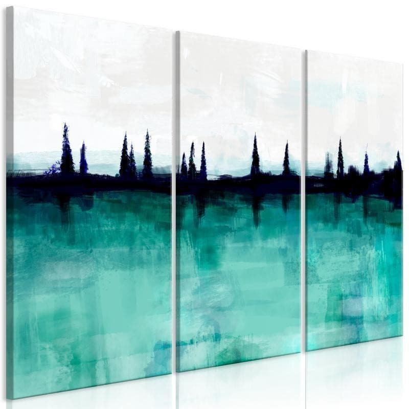 Quadro  Mountain Lake (3 Parts) - 6