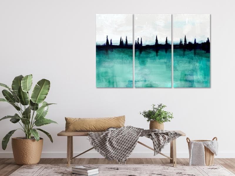 Quadro  Mountain Lake (3 Parts) - 2