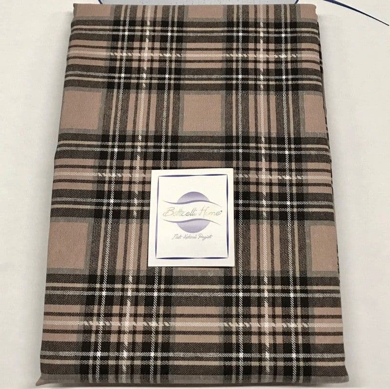 Granfoulard Copritutto in Puro Cotone Botticelli Home Tartan - 4