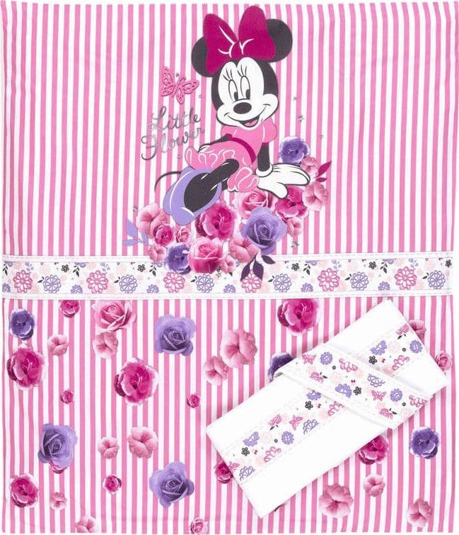 Set piumotto lenzuolino culla Disney Minnie Chic - 2