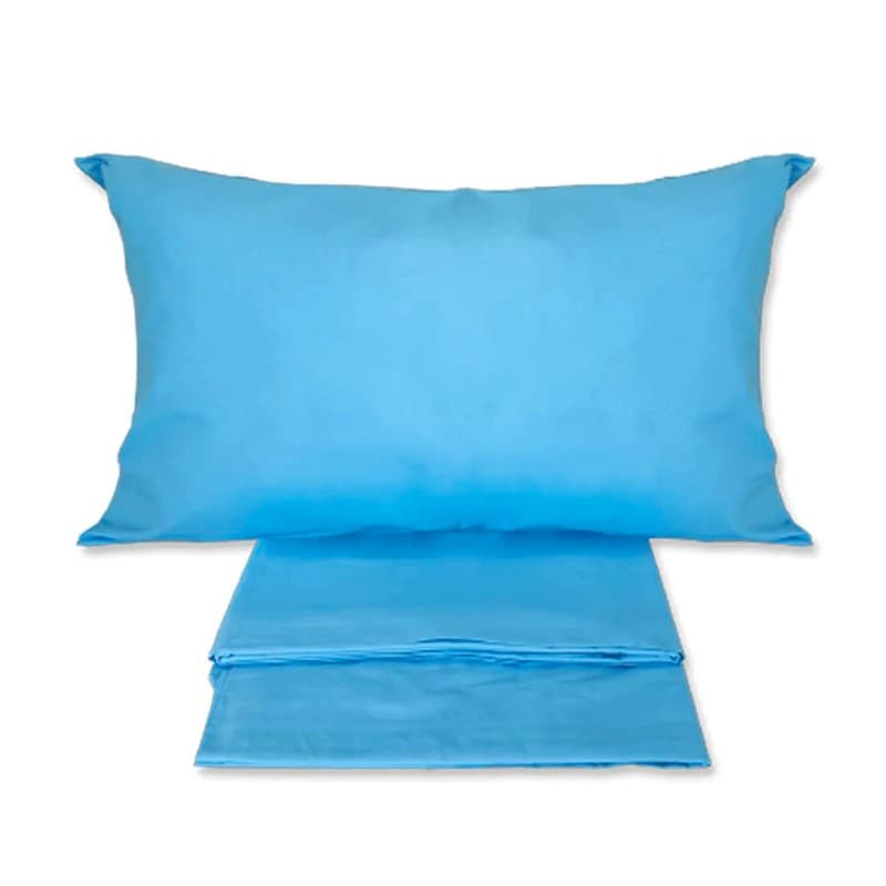 Completo letto singolo tinta unita in cotone Botticelli Home NK - 22