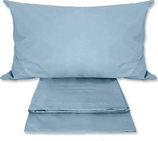 Completo letto singolo tinta unita in cotone Botticelli Home NK - 23