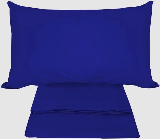 Completo letto singolo tinta unita in cotone Botticelli Home NK - 25