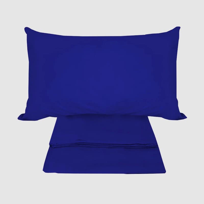 Completo letto singolo tinta unita in cotone Botticelli Home NK - 25