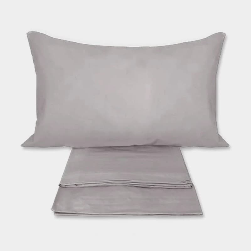 Completo letto singolo tinta unita in cotone Botticelli Home NK - 26