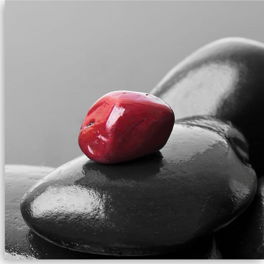 Quadro su tela, Zen Spa Red Stone - 3