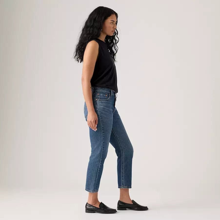 Levi's Jeans donna 501 accorciati A87460001 in Jeans Broadway Red - Barletta, commercioVirtuoso.it