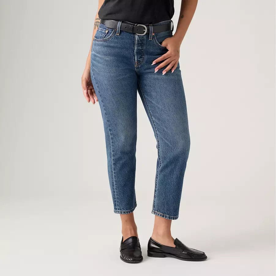 Levi's Jeans donna 501 accorciati A87460001 in Jeans Broadway Red - Barletta, commercioVirtuoso.it