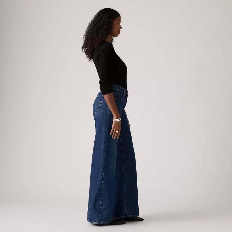 Levi's Jeans donna 728 gamba ampia vita alta in Jeans Broadway Red - Barletta, commercioVirtuoso.it