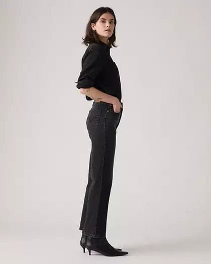 Levi's Jeans donna Ribcage Straight Alla Caviglia 726930257 in Jeans Broadway Red - Barletta, commercioVirtuoso.it