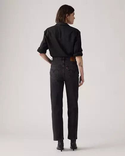 Levi's Jeans donna Ribcage Straight Alla Caviglia 726930257 in Jeans Broadway Red - Barletta, commercioVirtuoso.it