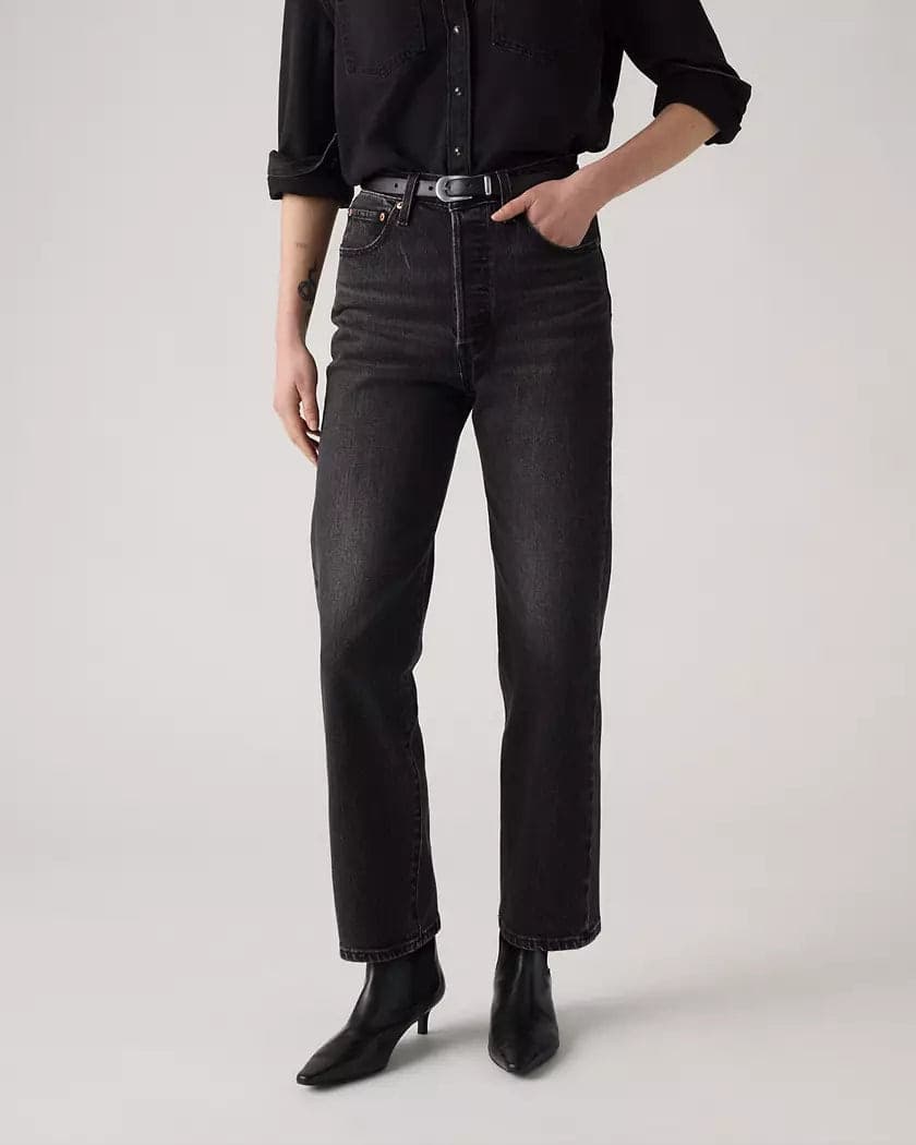 Levi's Jeans donna Ribcage Straight Alla Caviglia 726930257 in Jeans Broadway Red - Barletta, commercioVirtuoso.it