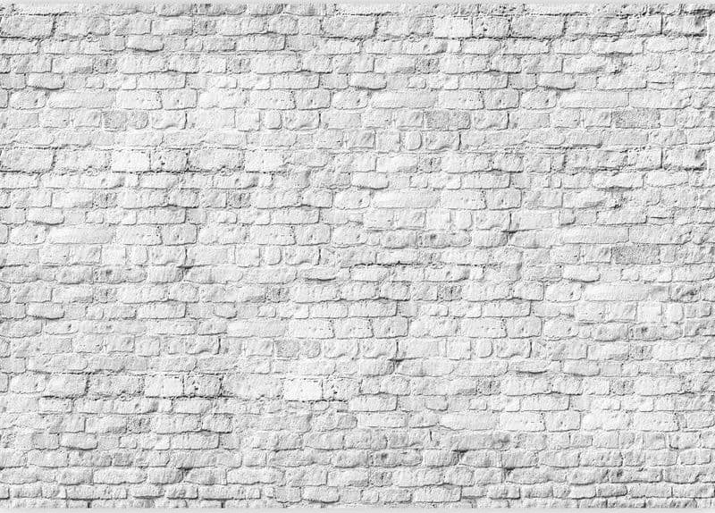 Fotomurale  White brick - 4