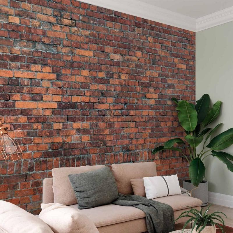 Fotomurale  Vintage Wall (Red Brick) - 13