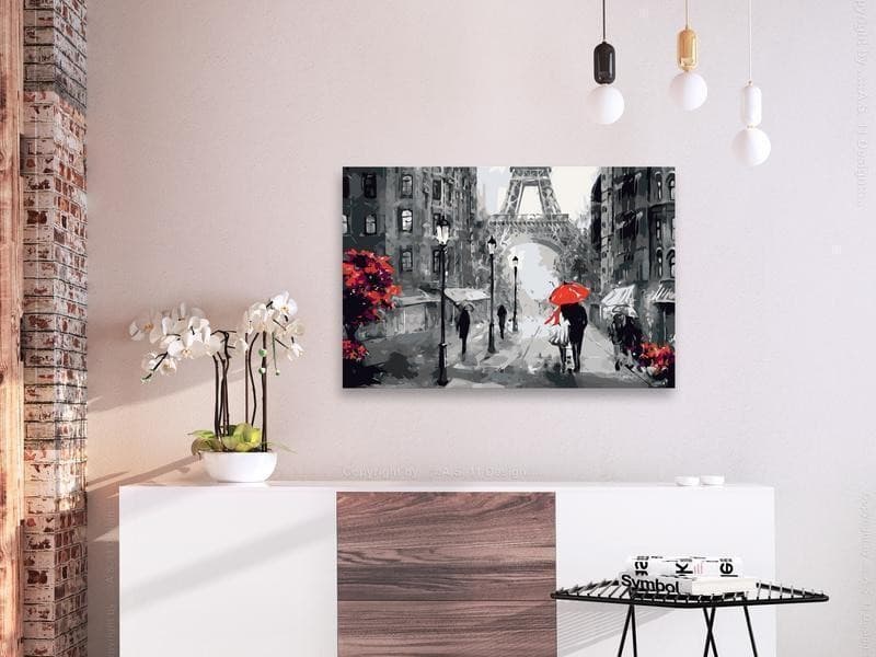 Quadro fai da te  Da Parigi con amore - 2