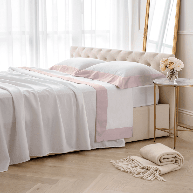 Completo Letto in Puro Cotone Diamante  Collezione Casa - 30