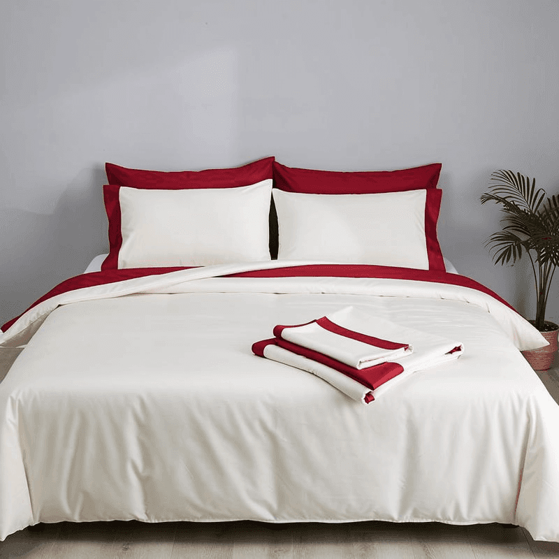 Completo Letto in Puro Cotone Diamante  Collezione Casa - 31