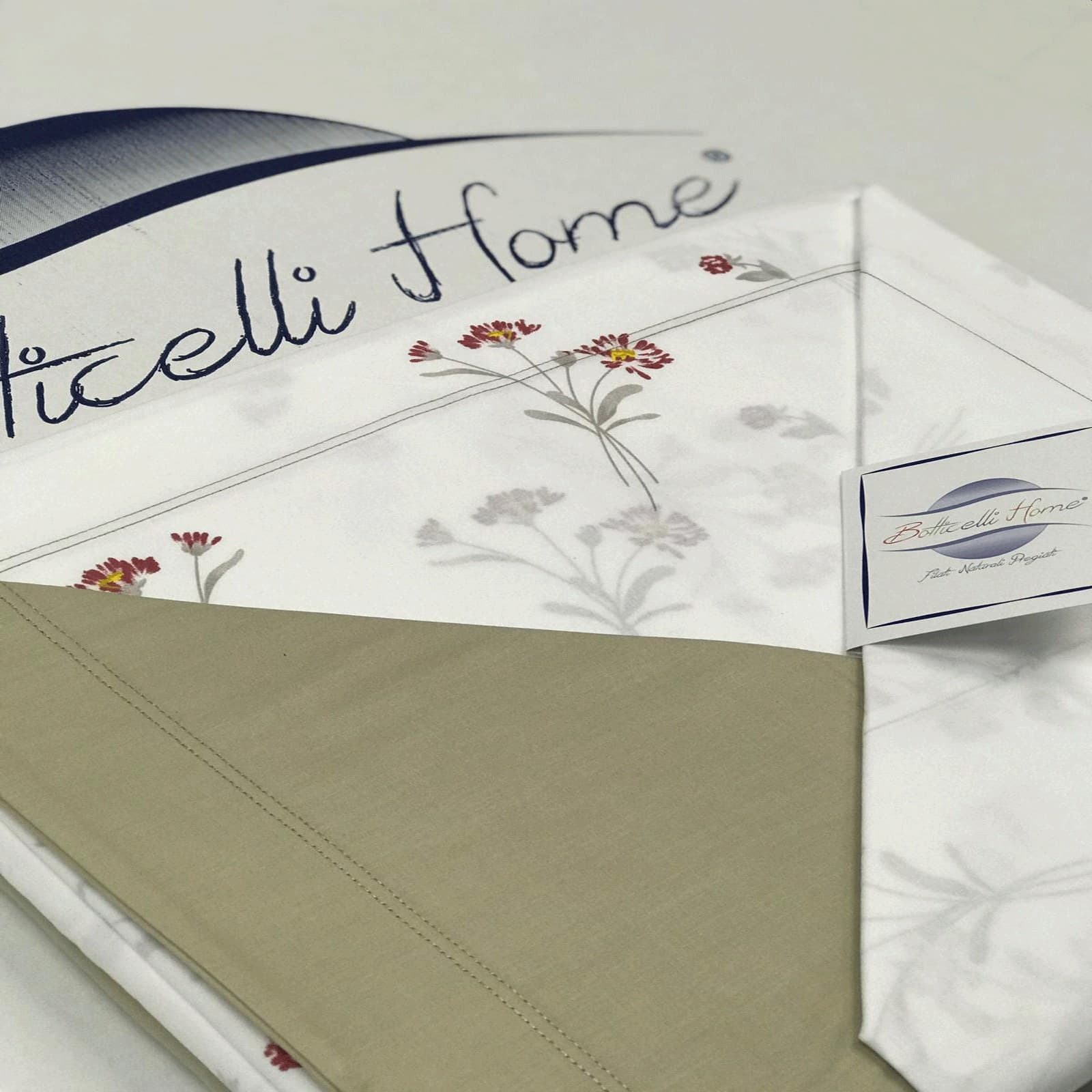 Completo Lenzuola Matrimoniale 4 Federe Botticelli Home Puro Cotone Violetta - 11