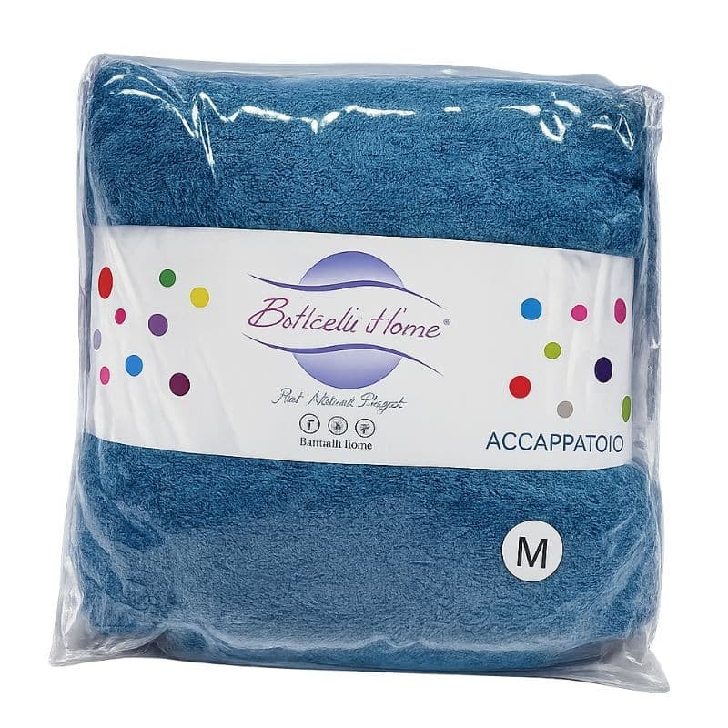 Accappatoio Unisex Botticelli Home in Microspugna di Puro Cotone Ponza - 20