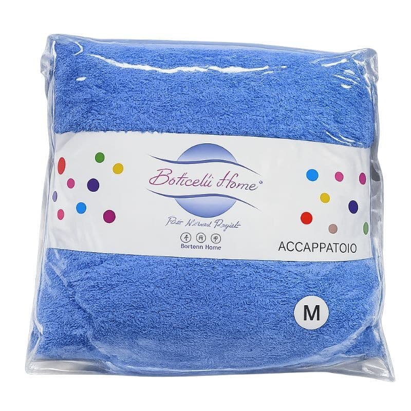 Accappatoio Unisex Botticelli Home in Microspugna di Puro Cotone Ponza - 14