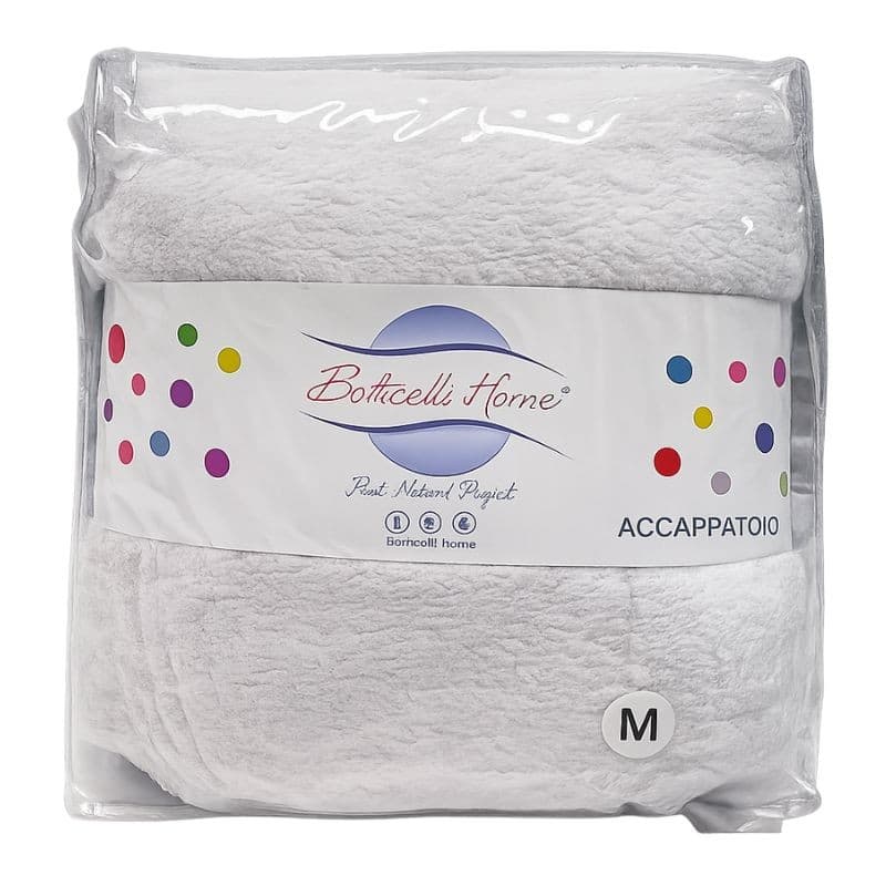 Accappatoio Unisex Botticelli Home in Microspugna di Puro Cotone Ponza - 18